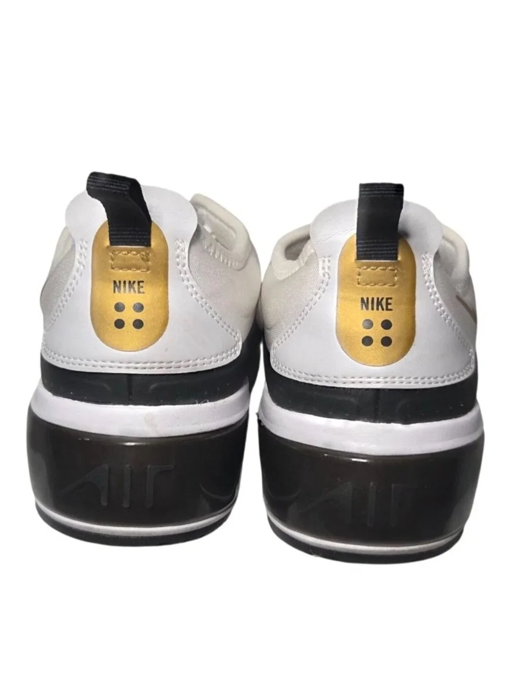 Nike Air Max Dia Womens Athletic Shoes Size 9 Ivory and Black Summit Lifted with